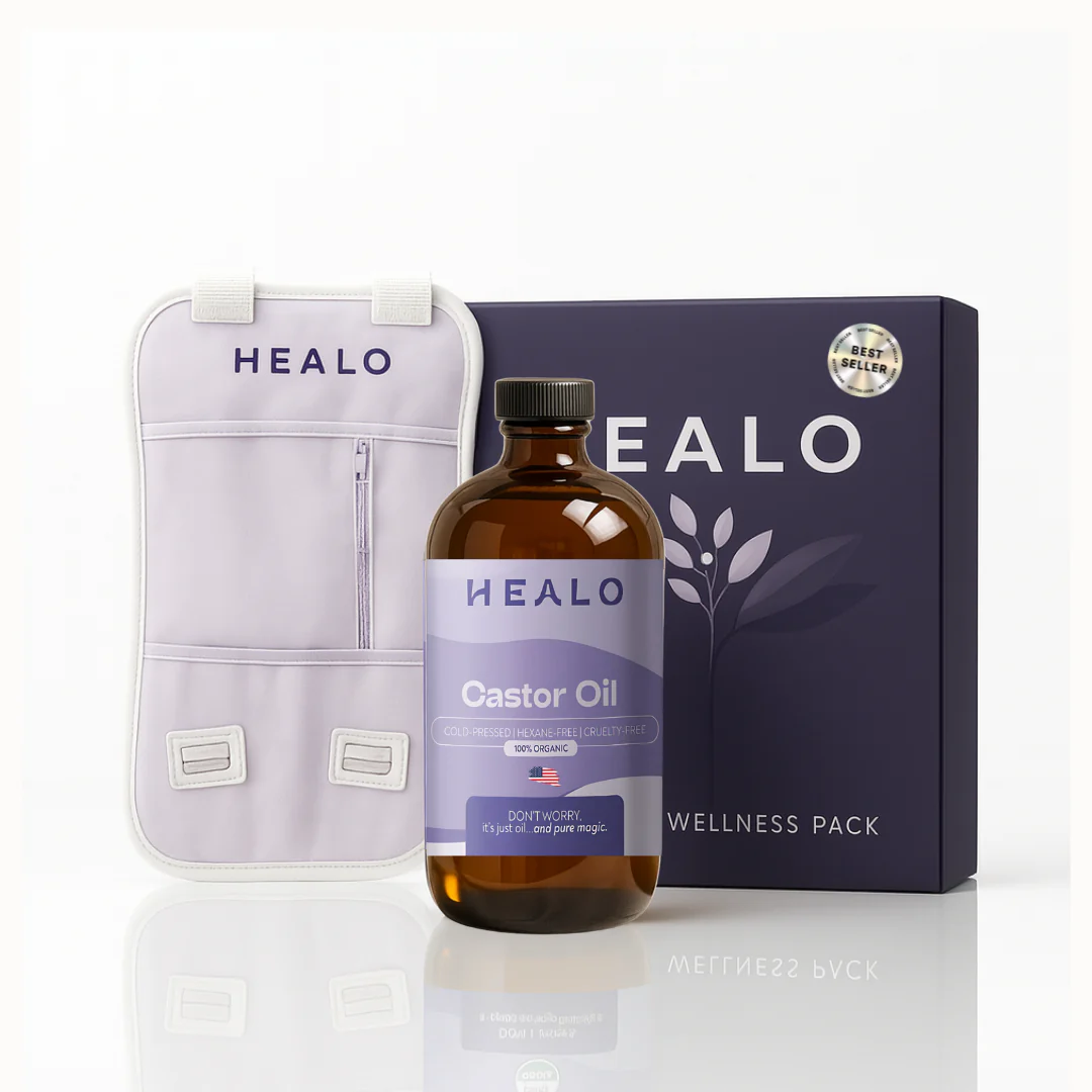 HEALO PREMIUM CASTOR OIL PACK
